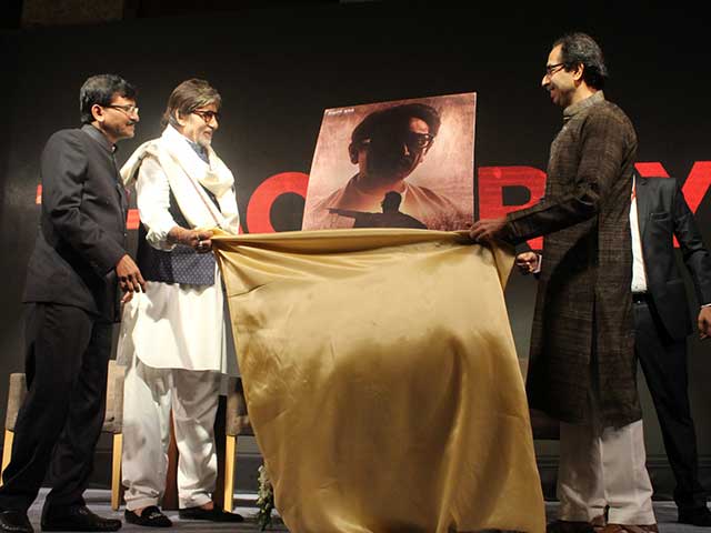 ‘Thackeray’ Teaser Launch Event Graced By Amitabh Bachchan And Uddhav Thackeray